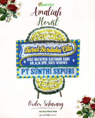 Papan Bunga Duka di Kayoa